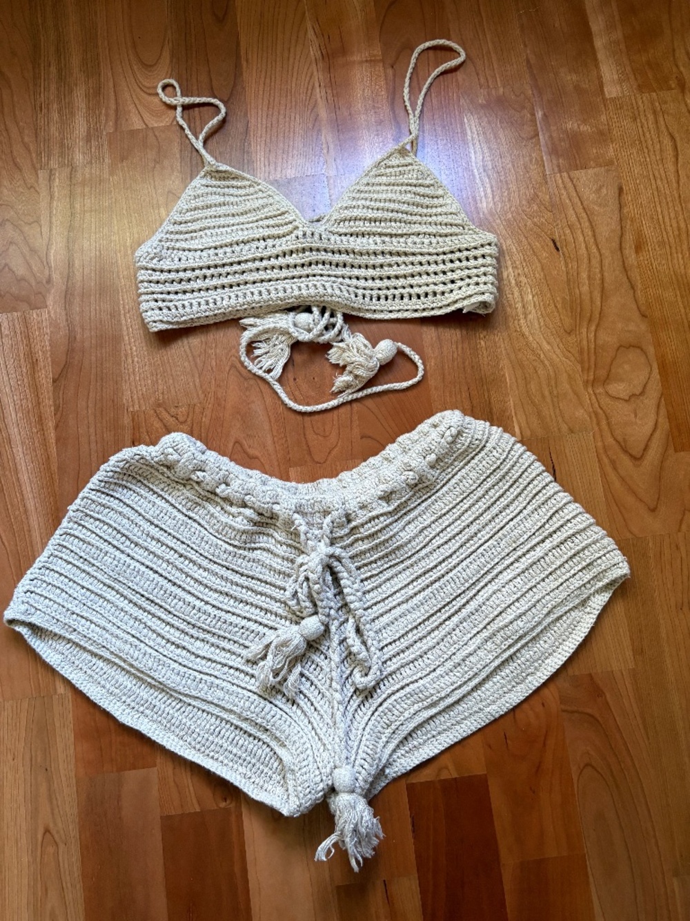 Akoia Swim Crochet Set XS